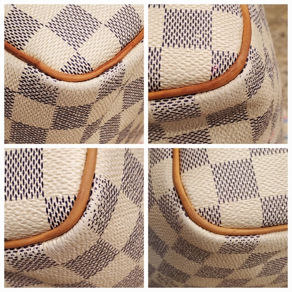 Authentic Louis Vuitton Damier Azur Speedy 30 & LV Dustbag SD1120 - Picture 10 of 13